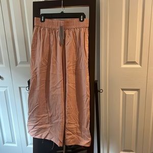 NWT! Anthropologie Pink Pants Medium Petite